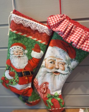 Vintage Christmas Julesokk
