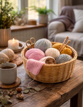 Cosy knit-STRIKKESTOFFER-NYHET