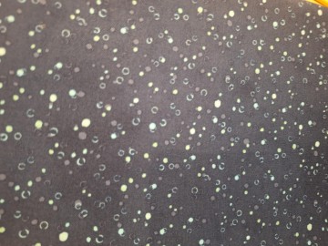 Mørk blå med bobler