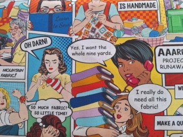 Herlig motivstoff til Quilteren