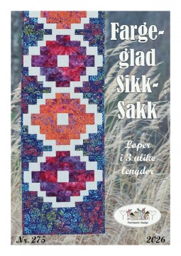 Annaka. Fargeglad Sikk-sakk nr 275 NYHET