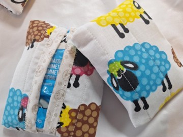 Papirlommetørkle holder-Fargerike sauer