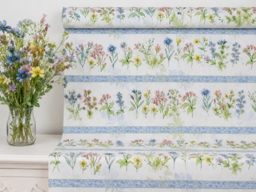 Markblomster i border