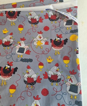 BK Bakeklede Høner som strikker