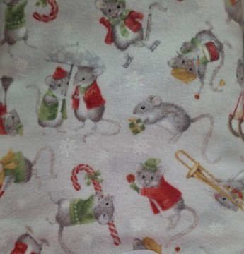 Flanell.Søte julemus