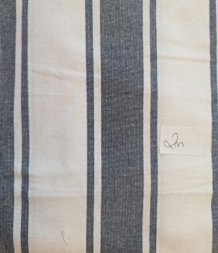 Lys med blå stripe