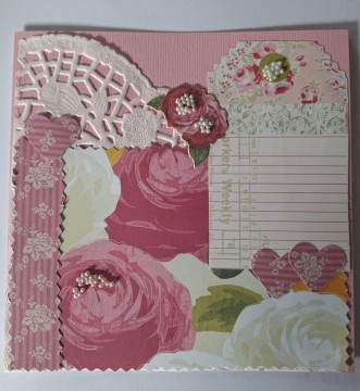 Kort Rosa med ranukler 1