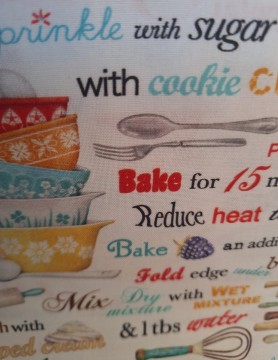 Hvit med bakektekst