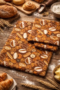 Brød, kringler og andre kaker-brun bunn