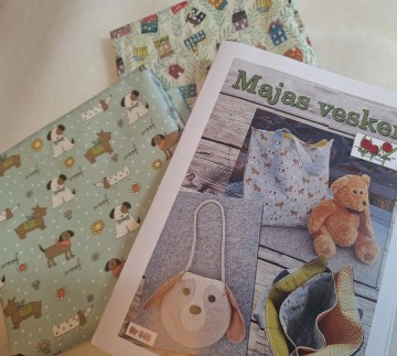 Majas veskemønster og to stoff