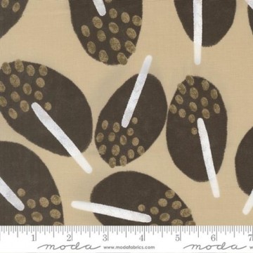 Beige med sort 11670-17